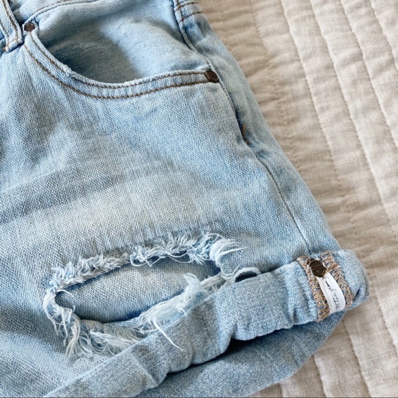 one teaspoon charger shorts with rolled hem - Picture 3 of 7